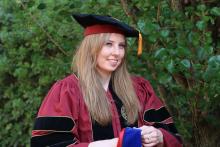 Alina's Hooding Ceremony