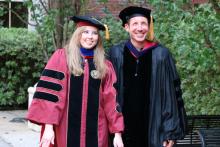 Alina's Hooding Ceremony