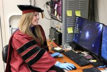 Alina's Hooding Ceremony