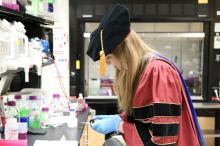 Alina's Hooding Ceremony