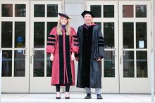 Alina's Hooding Ceremony