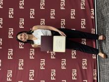 Isa awarded the 2025 Undergraduate Research Mentor Award